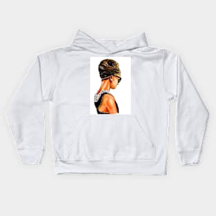 Audrey Hepburn Kids Hoodie